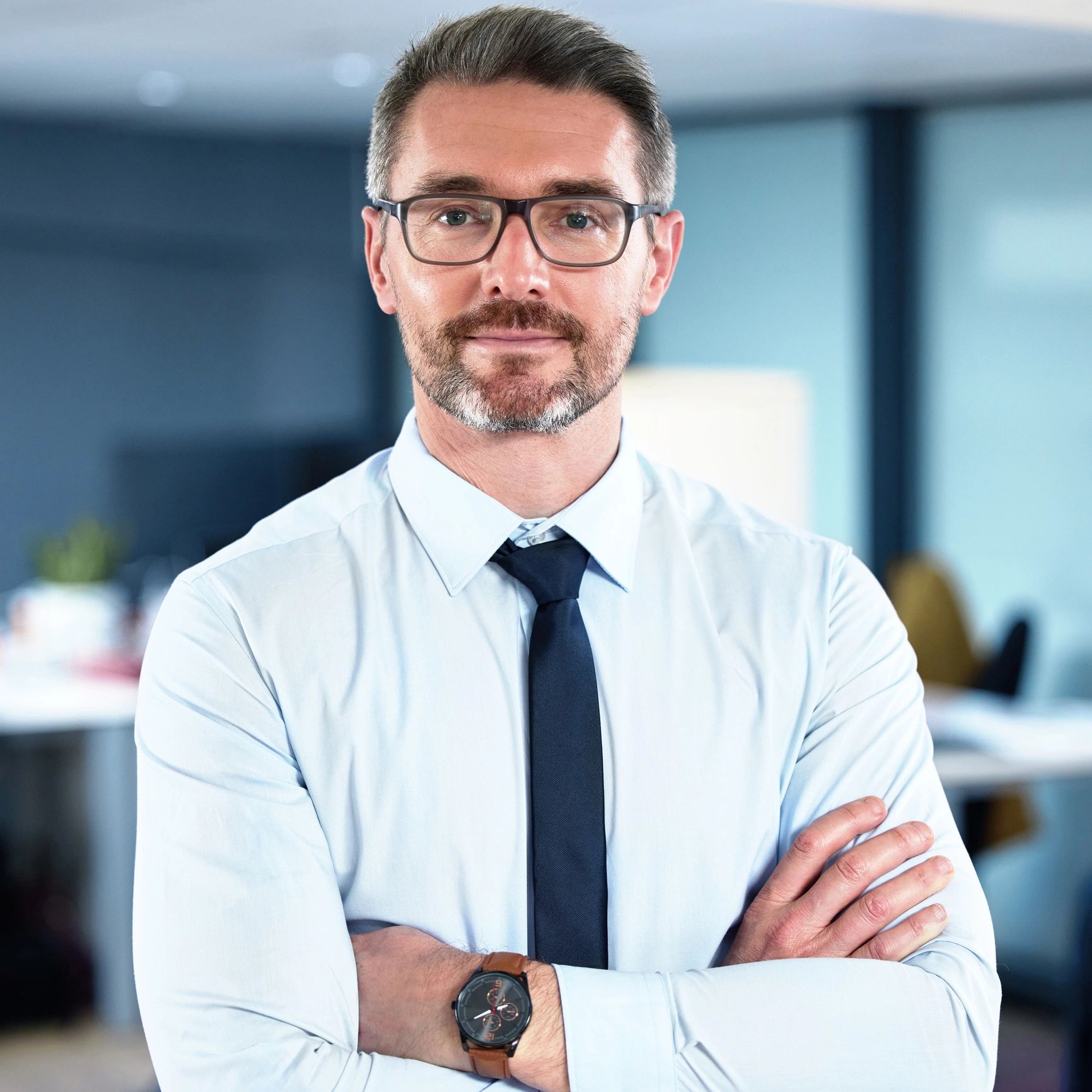 Professional headshot of a businessman