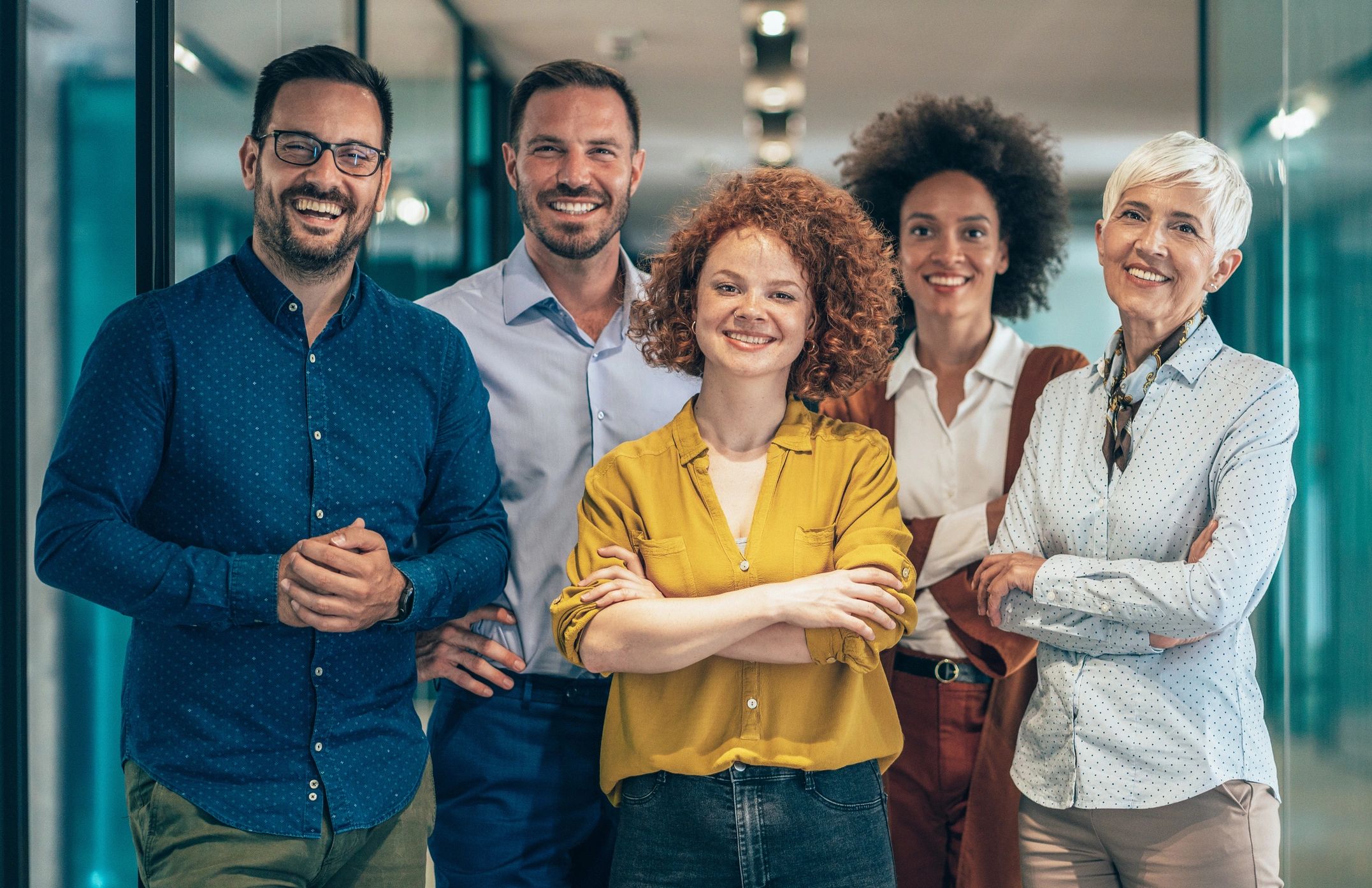 Business team portrait